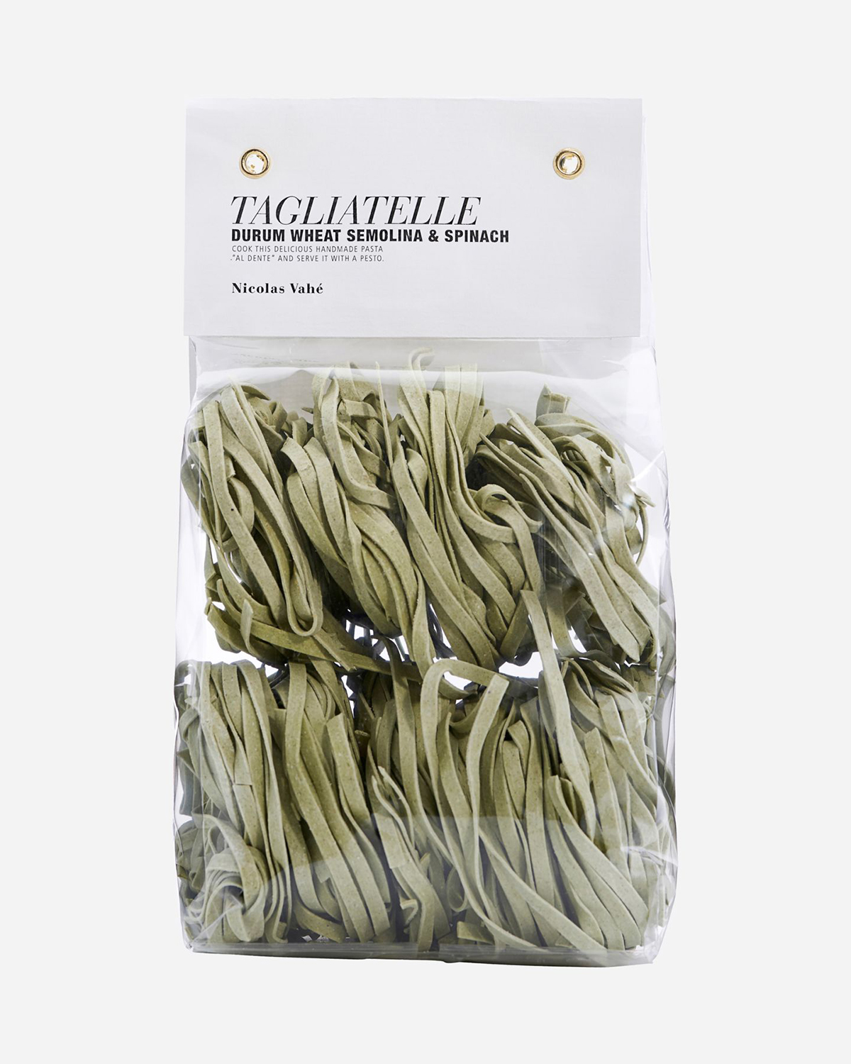 Tagliatelle - Durum Wheat Semolina & Spinach, 250 g.