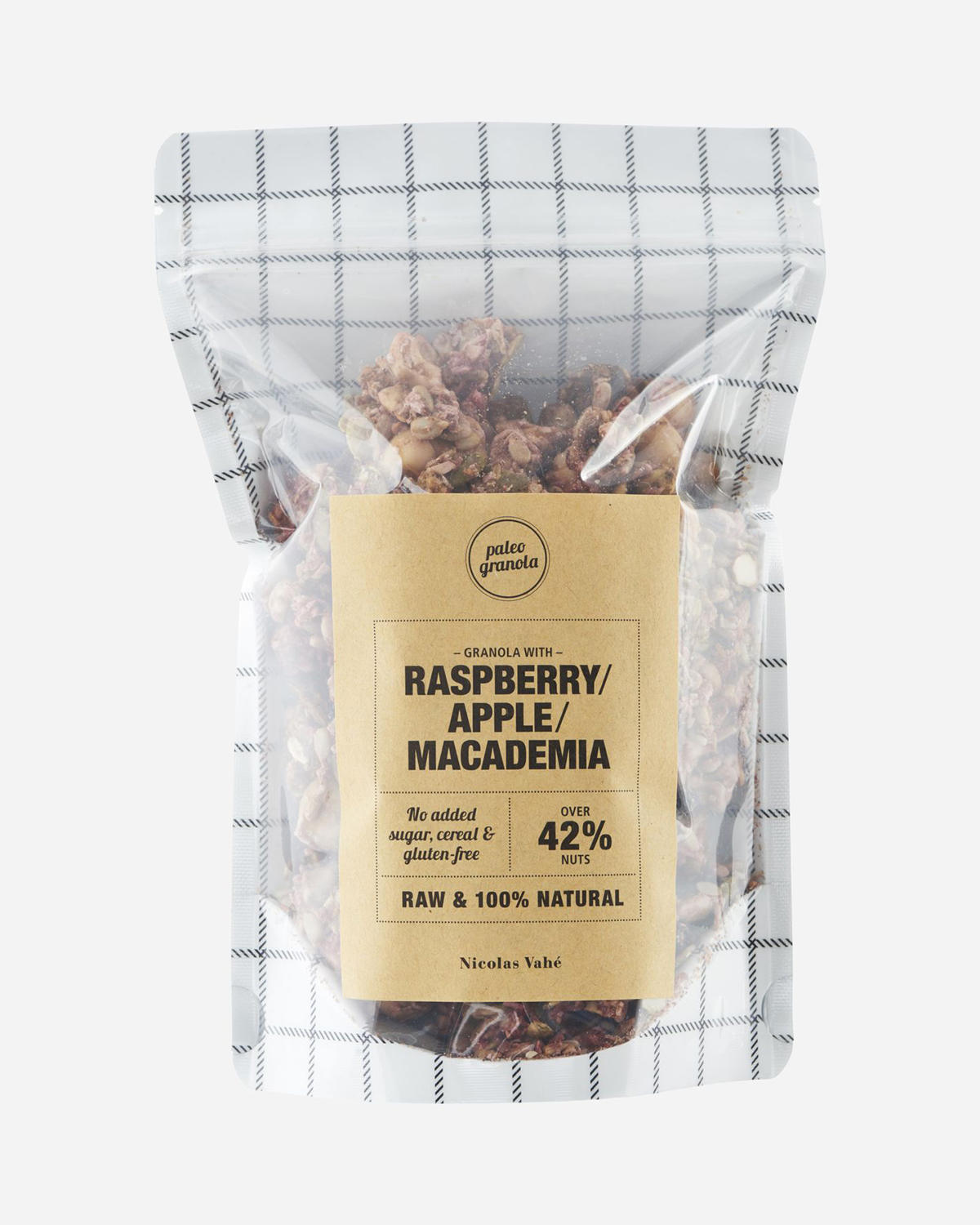 Granola - Raspberry, Apple & Macademia, 280 g.