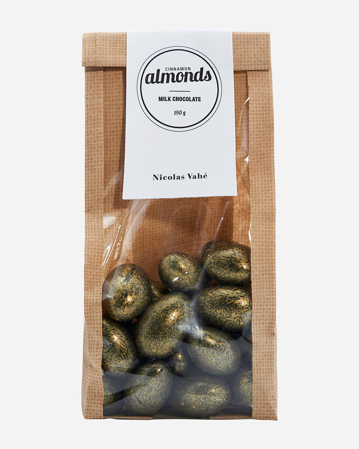 Chocolate Covered Almond & Cinnamon, 190 g.