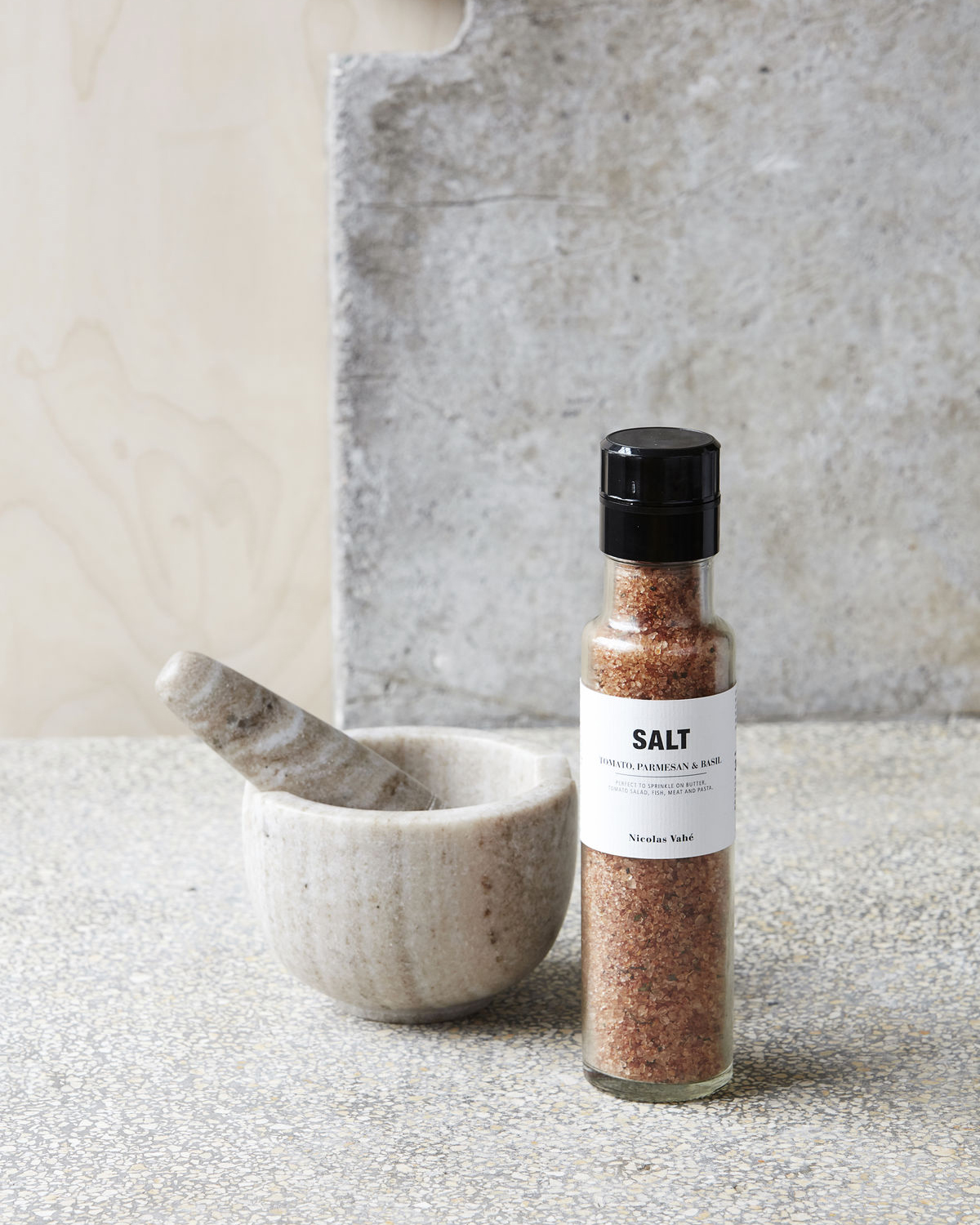 Salt, Parmesan, Tomato & Basil, 300 g Salt, Parmesan, Tomato & Basil, 300 g.