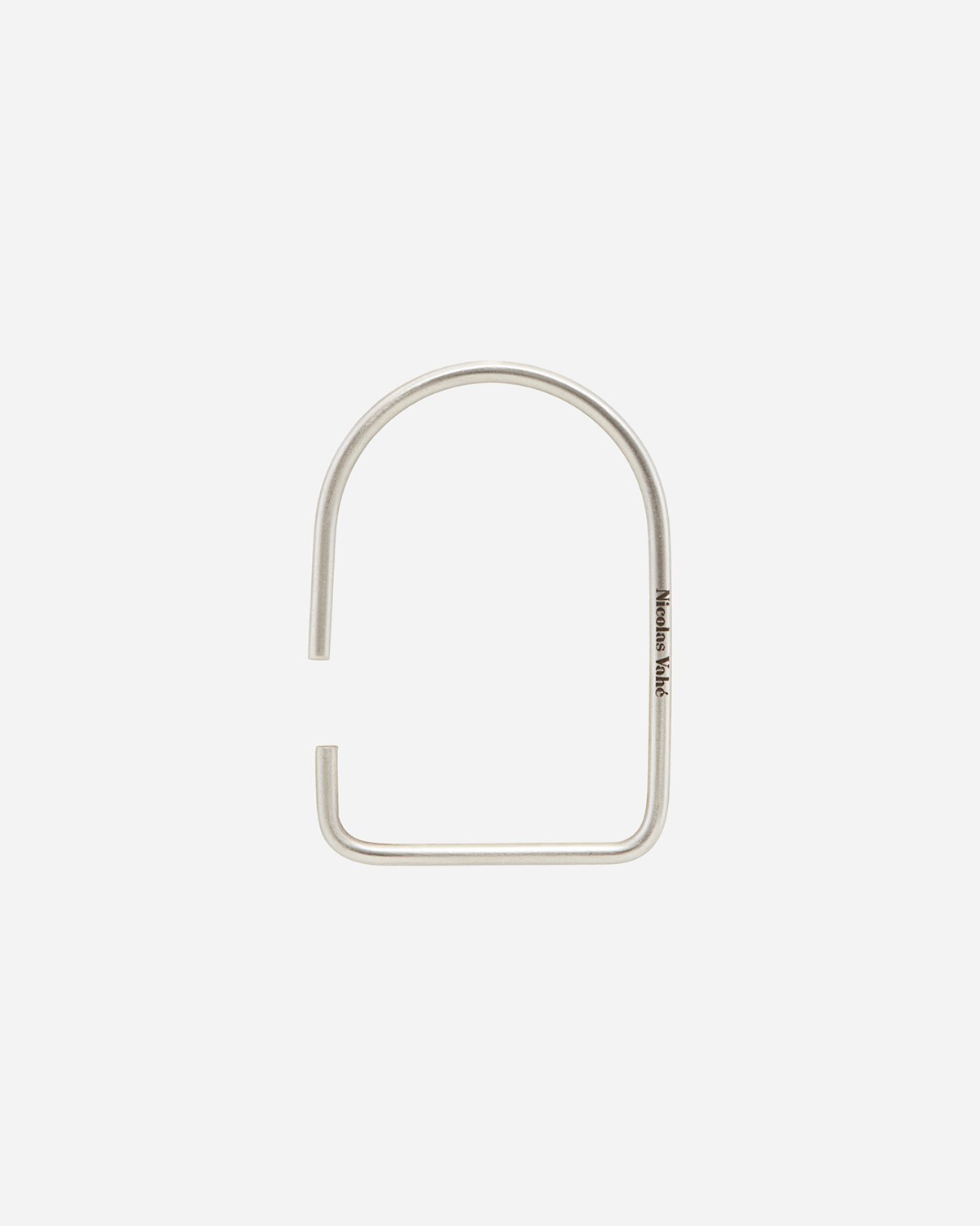 Hook, Silver finish, Set of 4 pcs