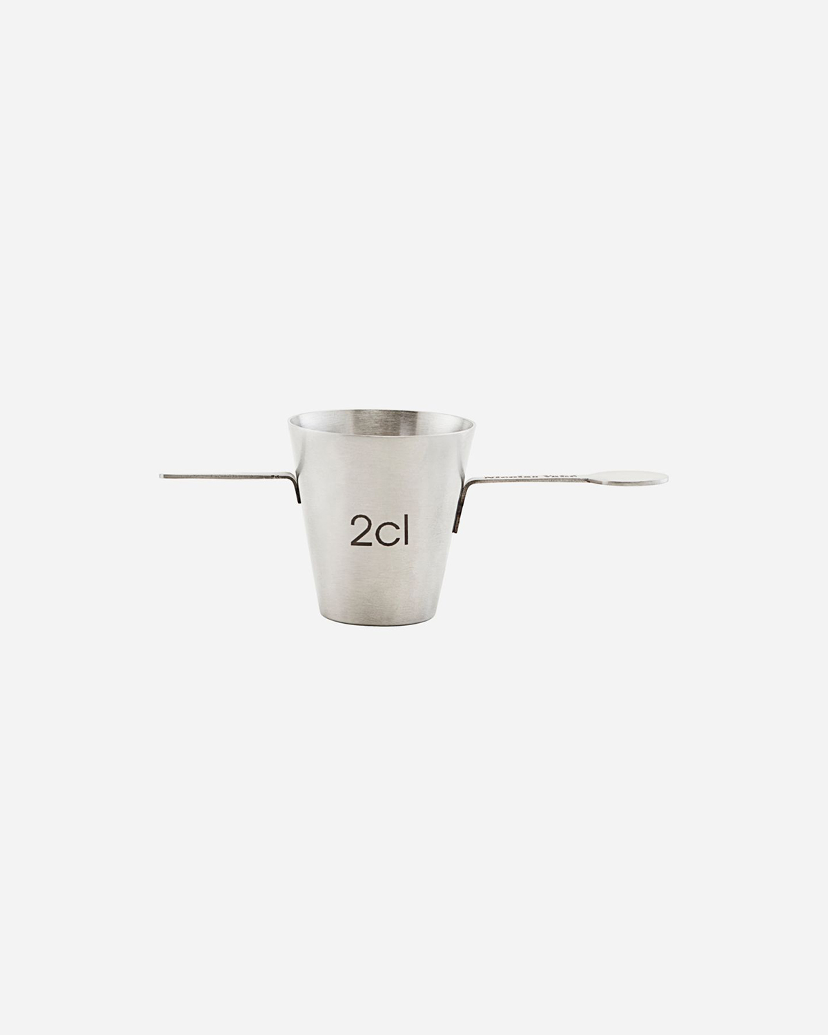 Measuring cup, 2 cl.
