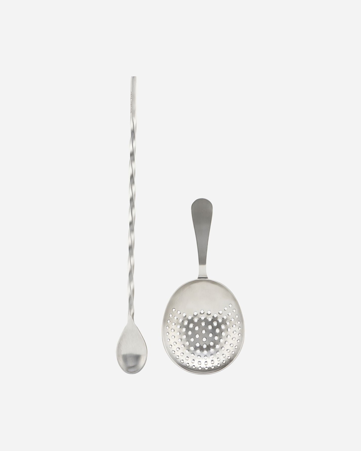 Long Spoon & Stainer, Bar, Pack of 2 pcs