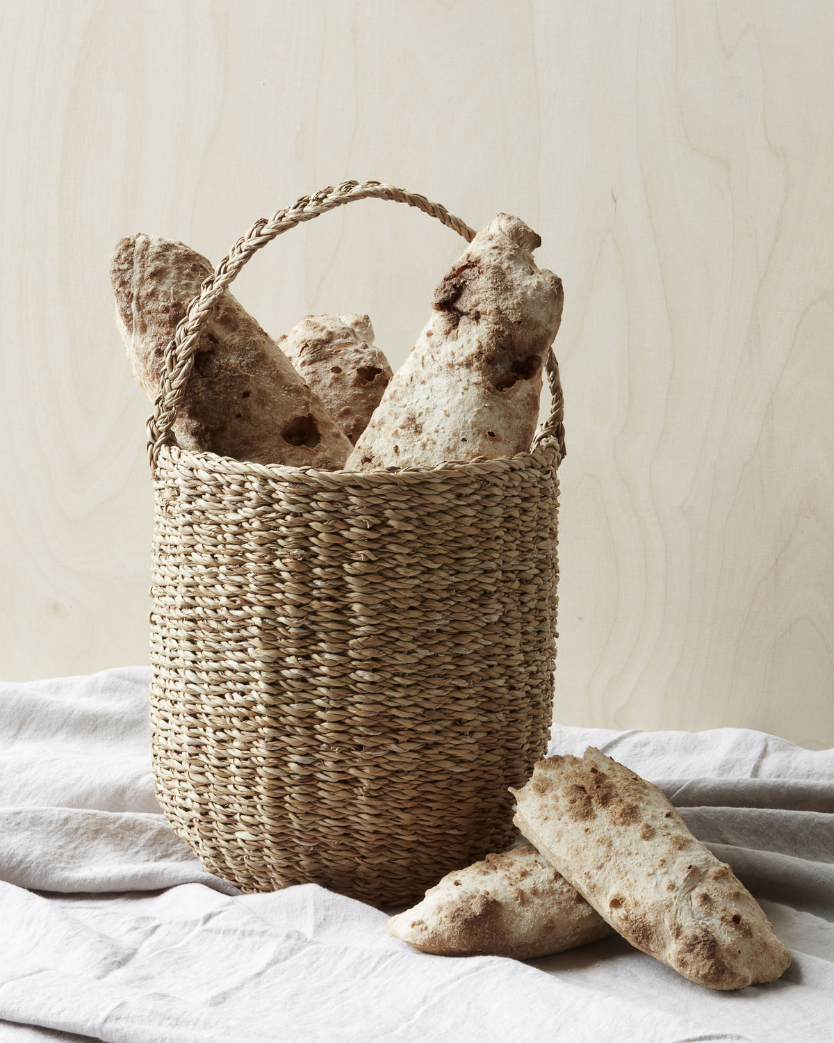 Basket, Use w Basket, Use w. handle, Natural