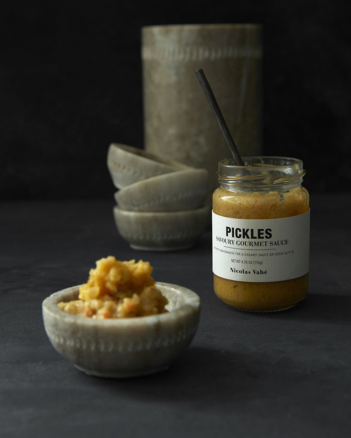 Pickles savoury gourmet sauce, 150 g Pickles savoury gourmet sauce, 150 g.