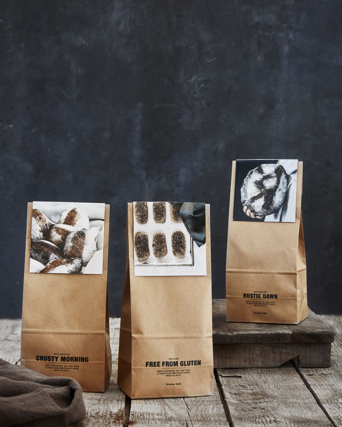 Organic Breadmix, Crusty Morning, 600 g Organic Breadmix, Crusty Morning, 600 g.
