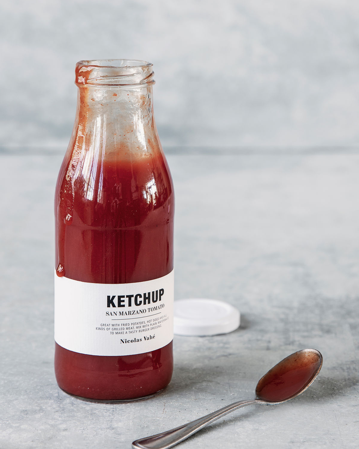 Ketchup, San Marzano Tomatoes, 500 ml Ketchup, San Marzano Tomatoes, 500 ml.