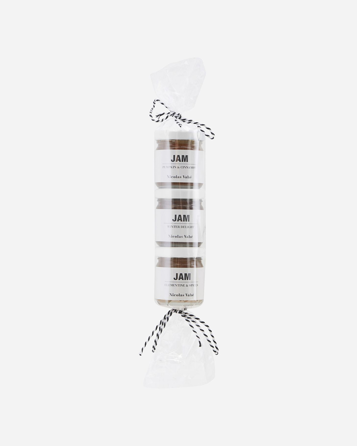 Jam, Christmas Delight, Clementines & Spices, Pumpkin & Cinnamon, 3 x 40 g.