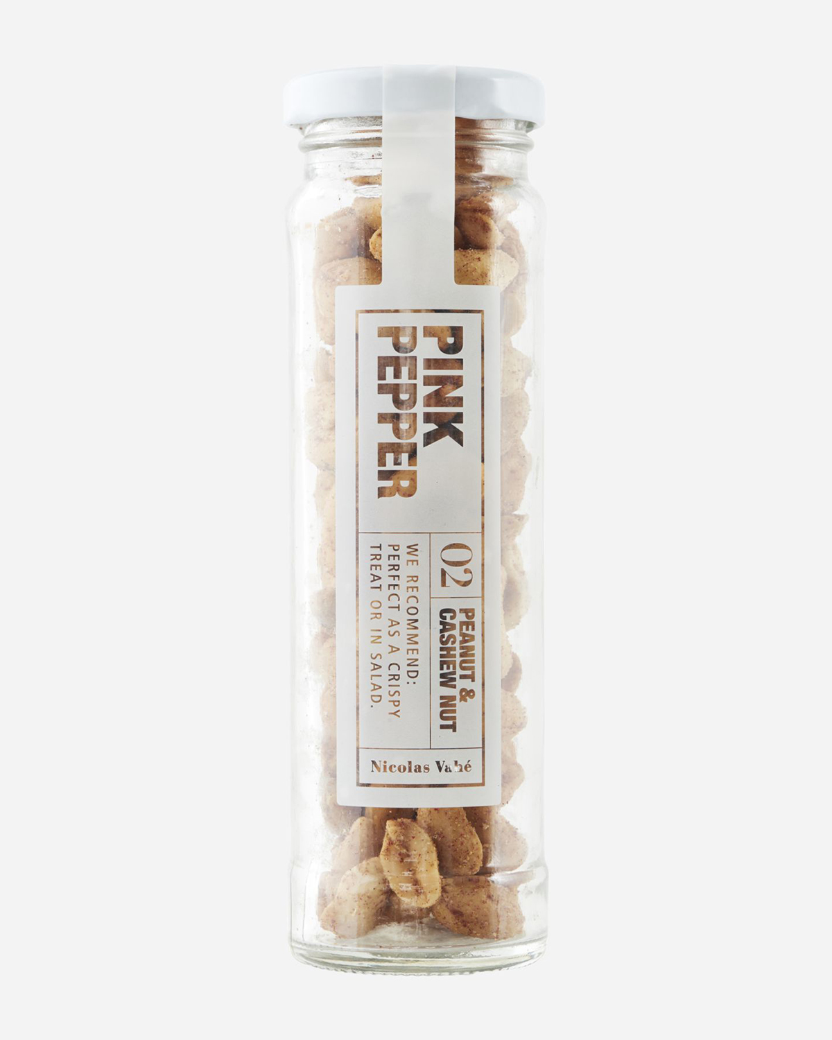 Nut Mix - Roasted Cashew Nuts & Rosa Pepper, 85 g.