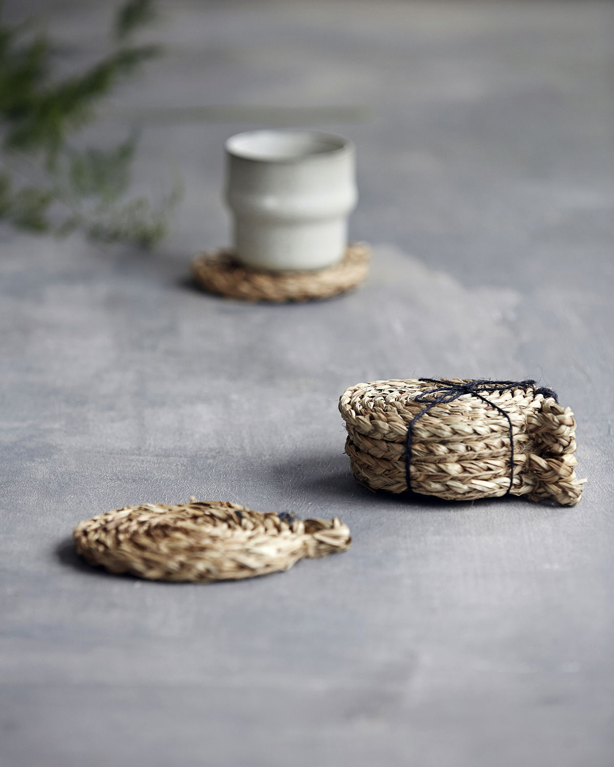 Coaster, Acain, Nature, Set of 4, Size may vary 2 Coaster, Acain, Nature, Set of 4, Size may vary