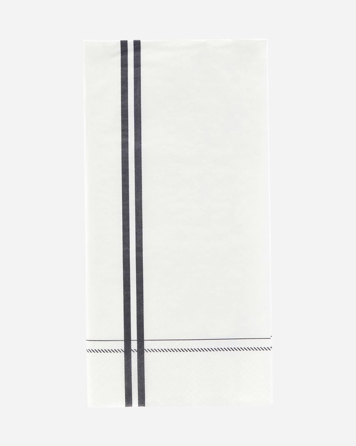 Napkins, Stripe, Grey, Pack of 12 pcs