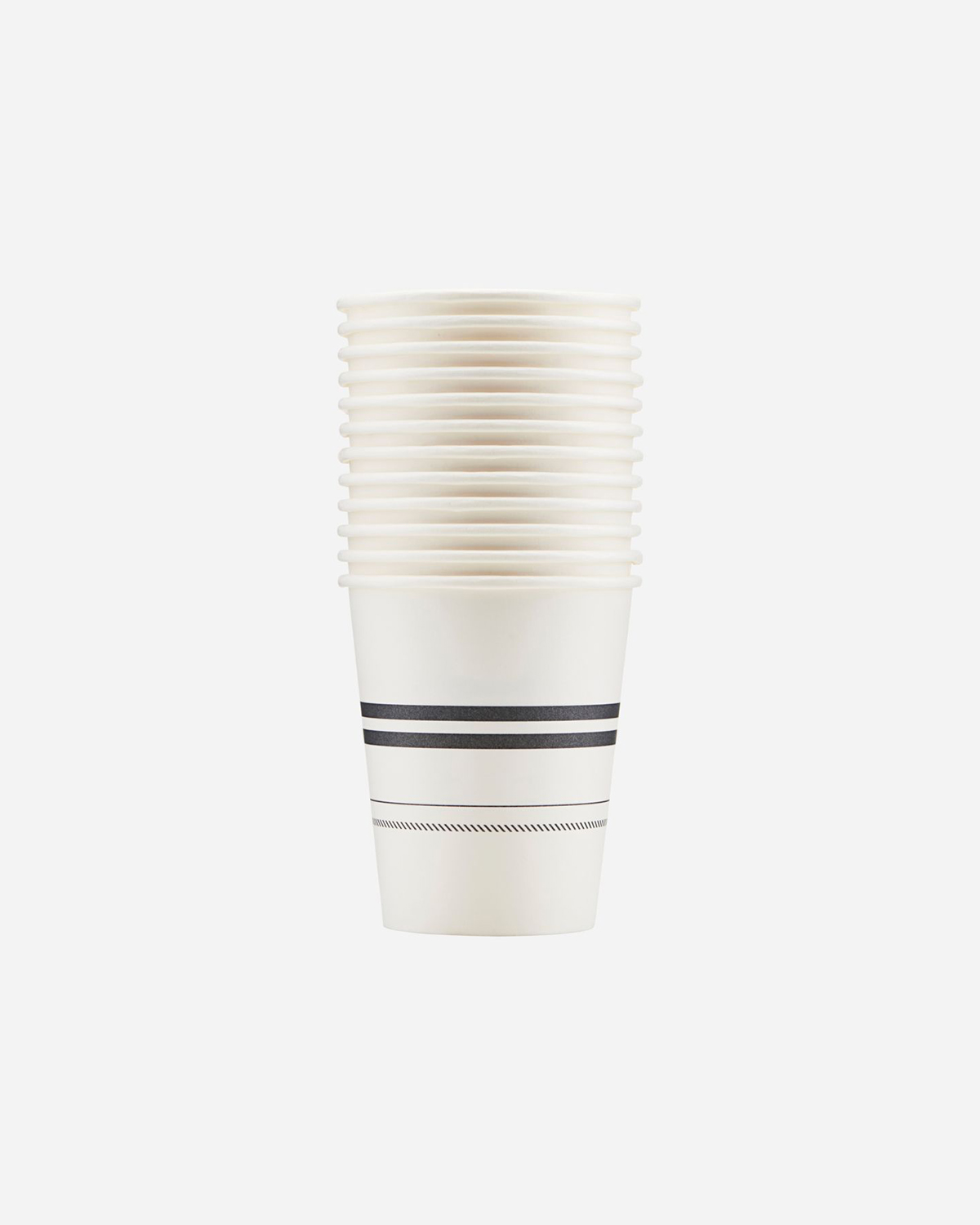 Paper cup, Stripe, Pack of 12 pcs