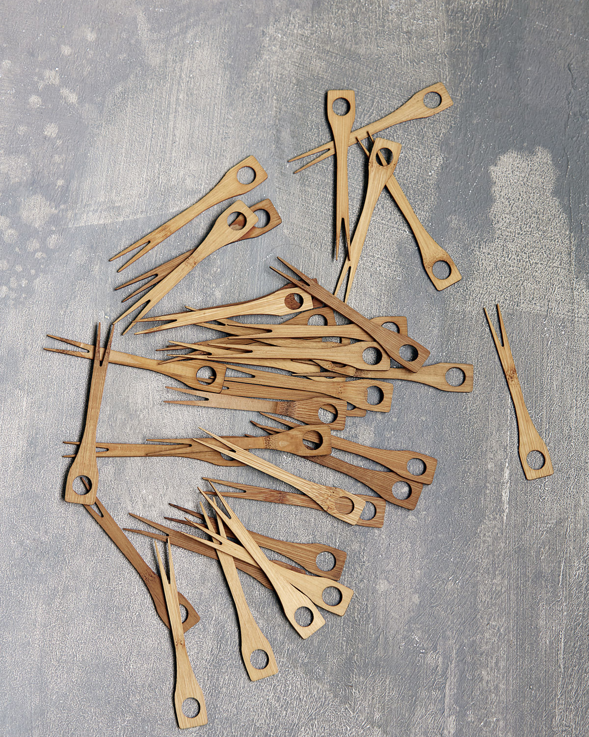 Bamboo Fork, Pack of 12 pcs 2 Bamboo Fork, Pack of 12 pcs
