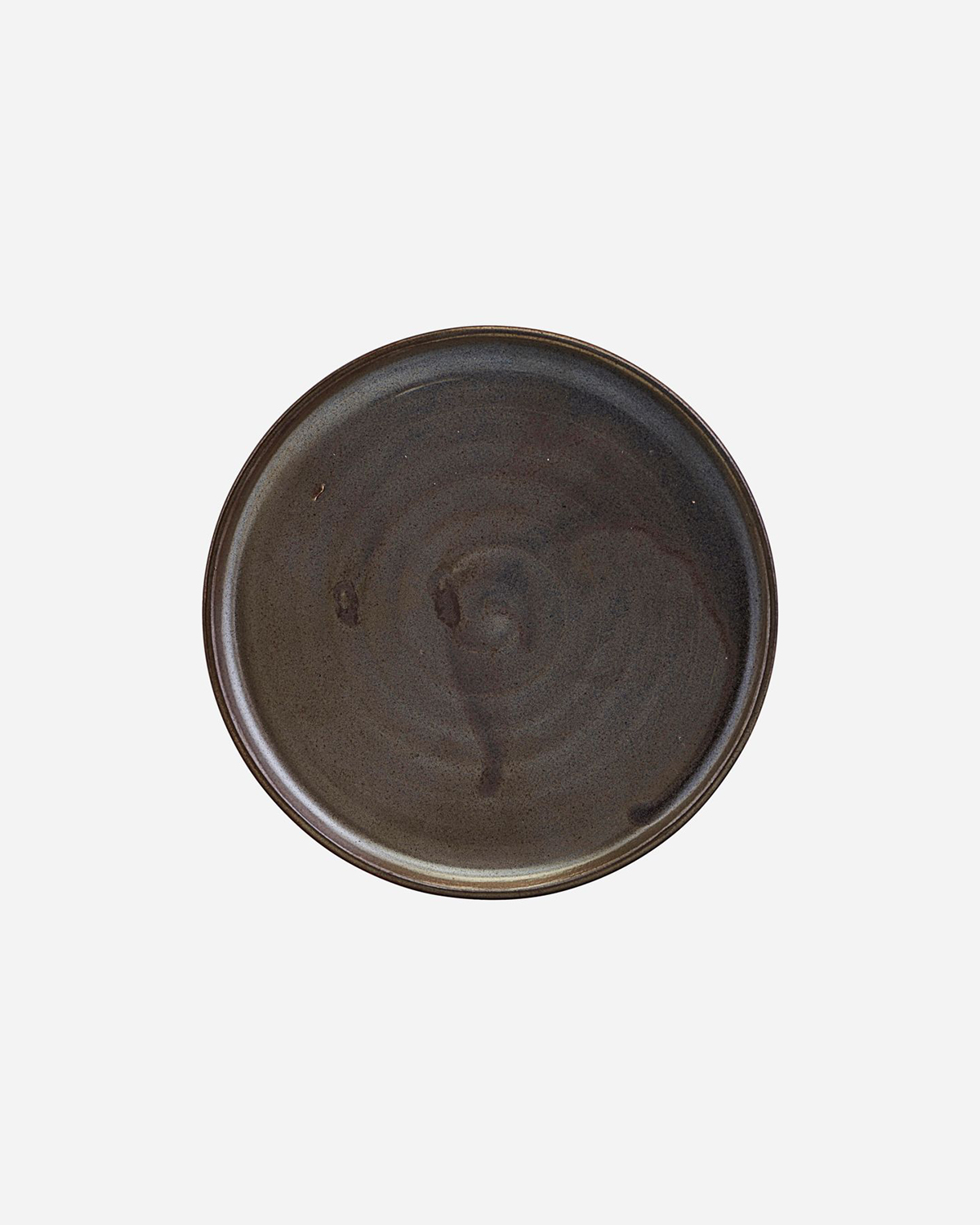 Plate, Forest, Black/Brown, Finish/Colour may vary
