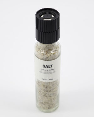 Salt, Garlic & Thyme, 300 g Salt, Garlic & Thyme, 300 g.