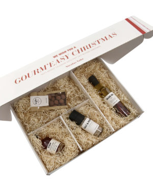 Gift box, Nicolas Vahé advent box, 120 g., 90 g., 25 cl., 10 cl Gift box, Nicolas Vahé advent box, 120 g., 90 g., 25 cl., 10 cl.