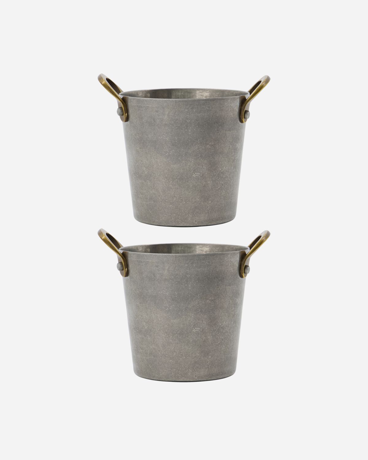 Bucket, Presentation, Set of 2 pcs, Finish/Colour may vary