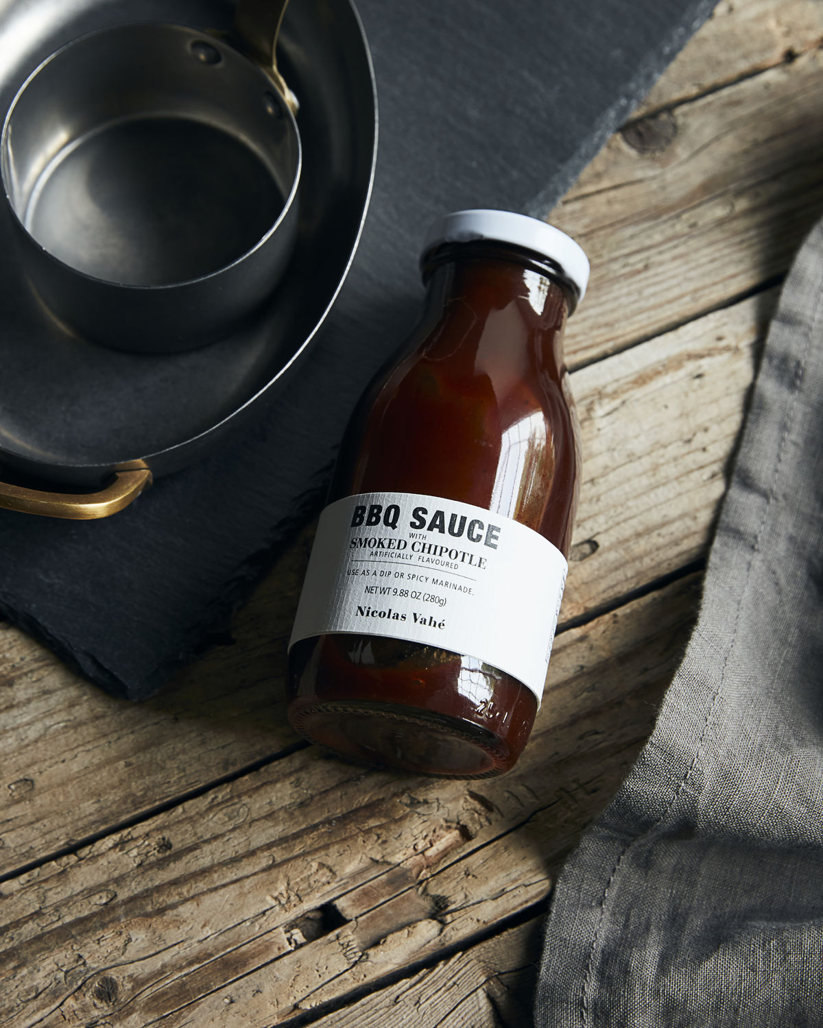 Barbecue Sauce, Smoked Chipotle, 25 cl Barbecue Sauce, Smoked Chipotle, 25 cl.