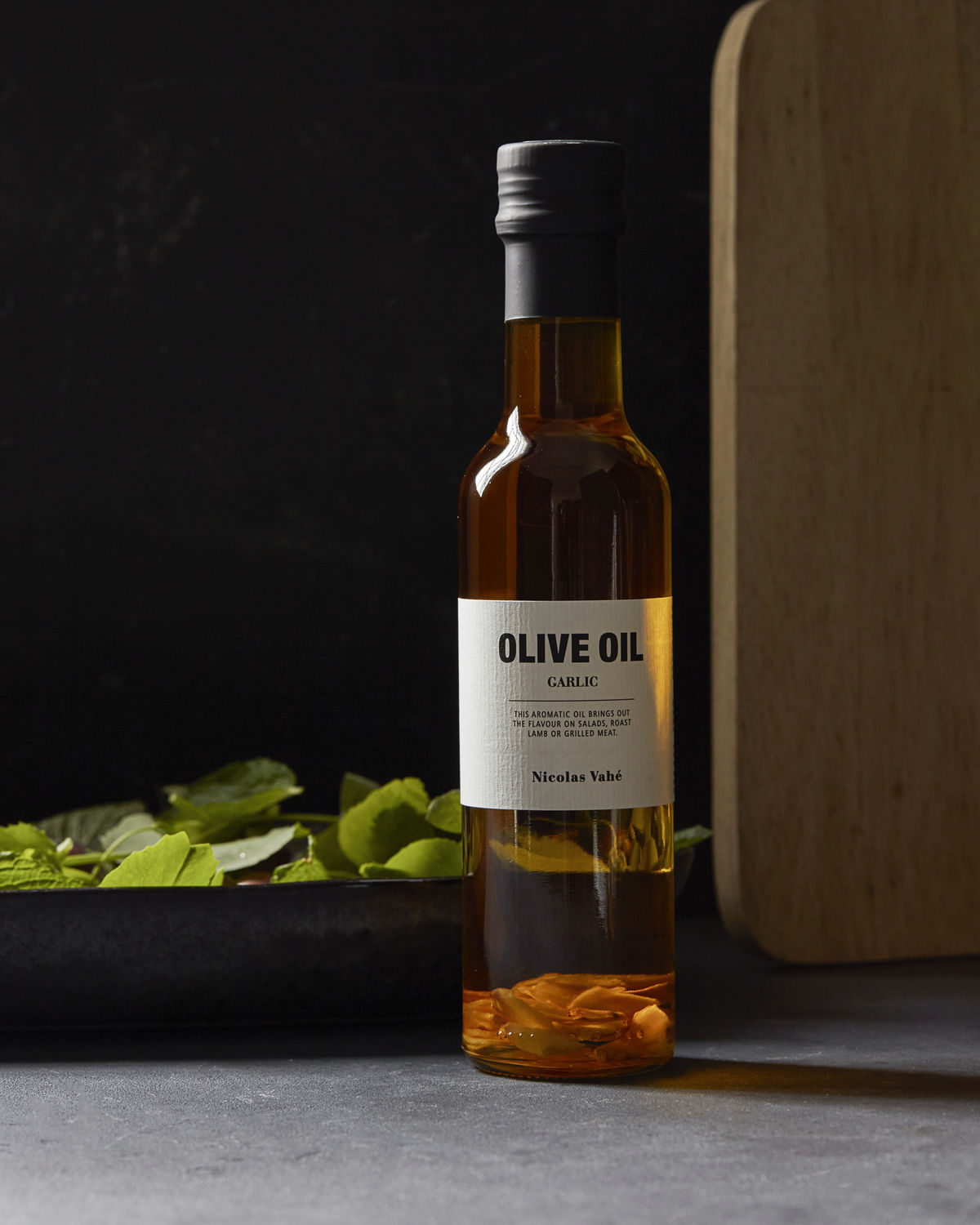 Olive oil with garlic, 25 cl.