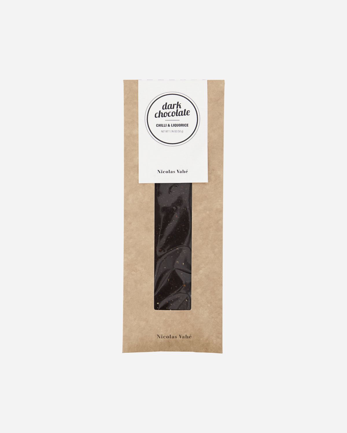 Dark Chocolate, Licorice & Chili, 50 g.
