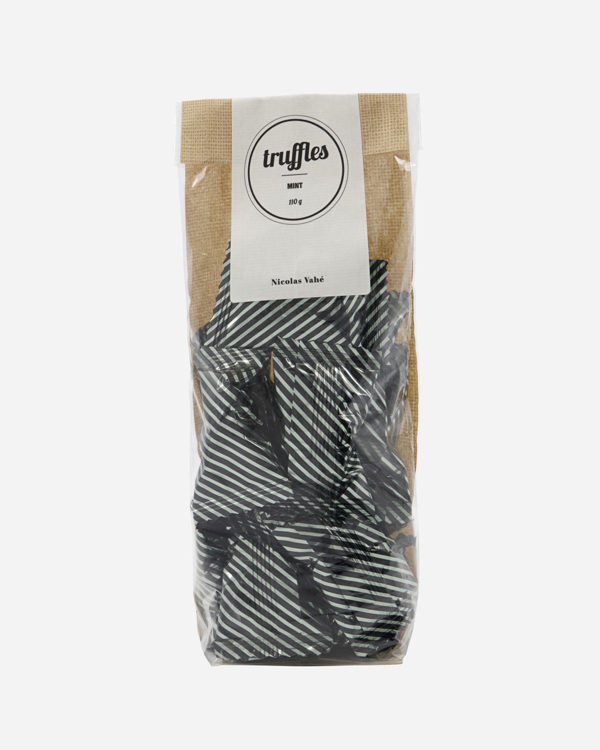 Cocoa truffle with mint, 110 g.