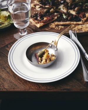 Dinner plate, Bistro, Grey, Set of 4 pcs 2 Dinner plate, Bistro, Grey, Set of 4 pcs